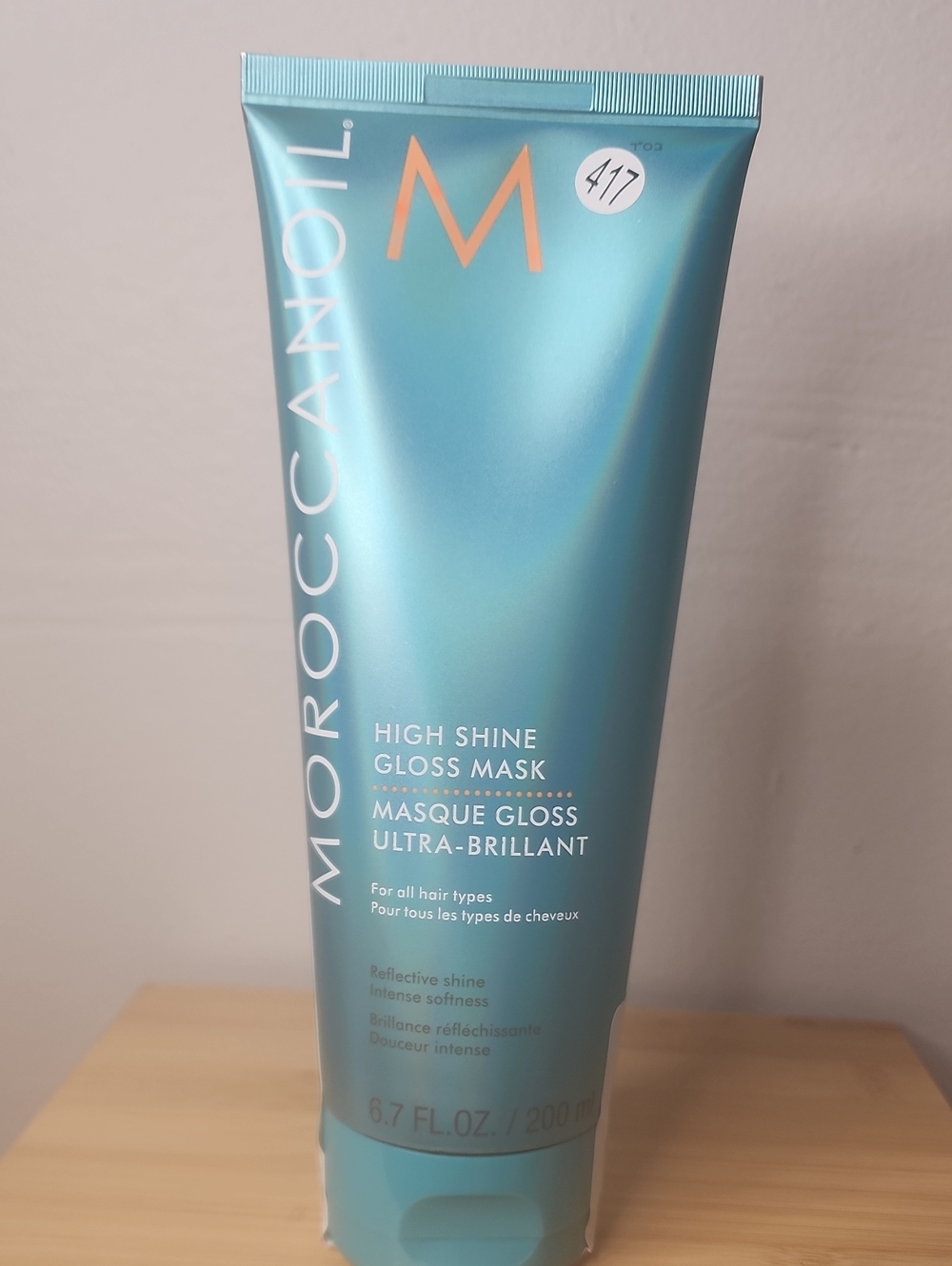 Moroccanoil High Shine Gloss Mask - Teal with Orange M